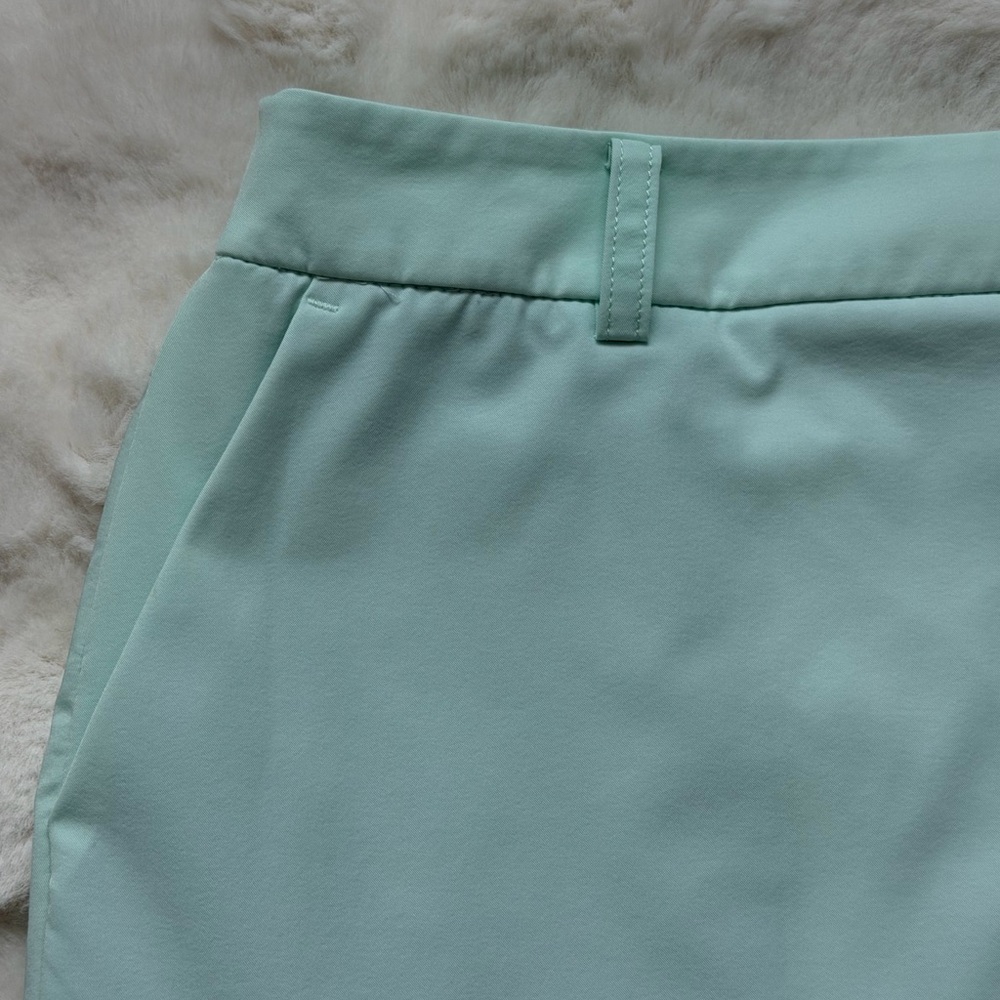 Louis Castel Golf Prep Tennis light Blue Mini Skort -White Athletic Skirt Shorts - Picture 3 of 11